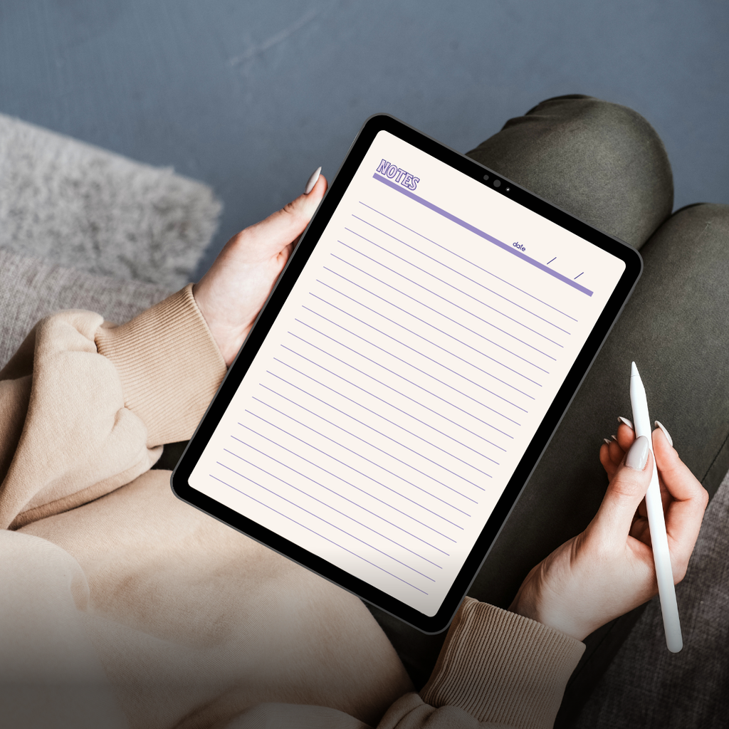 Midnight Moon Digital Notebook