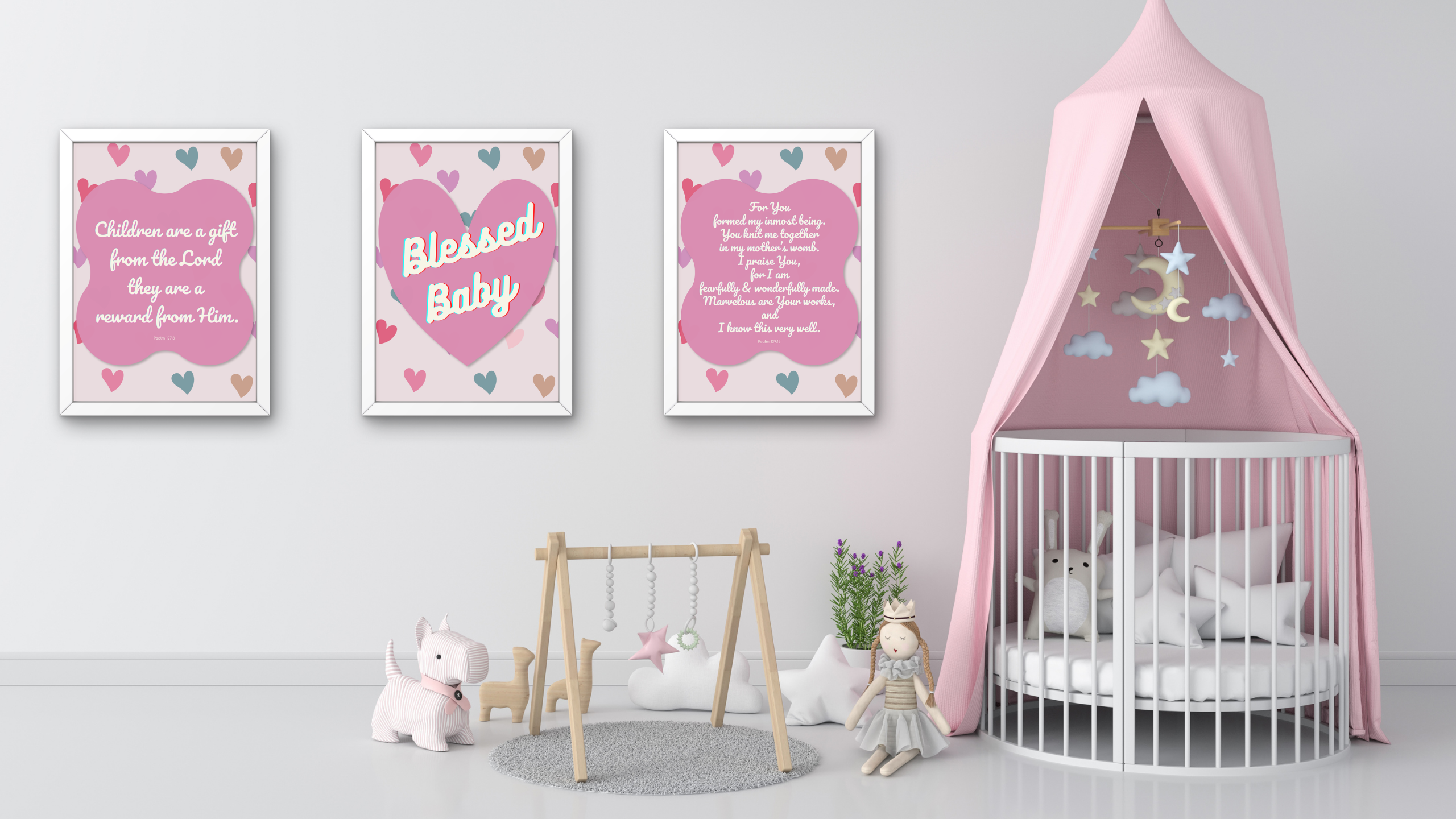 Blessed Baby Art Pack
