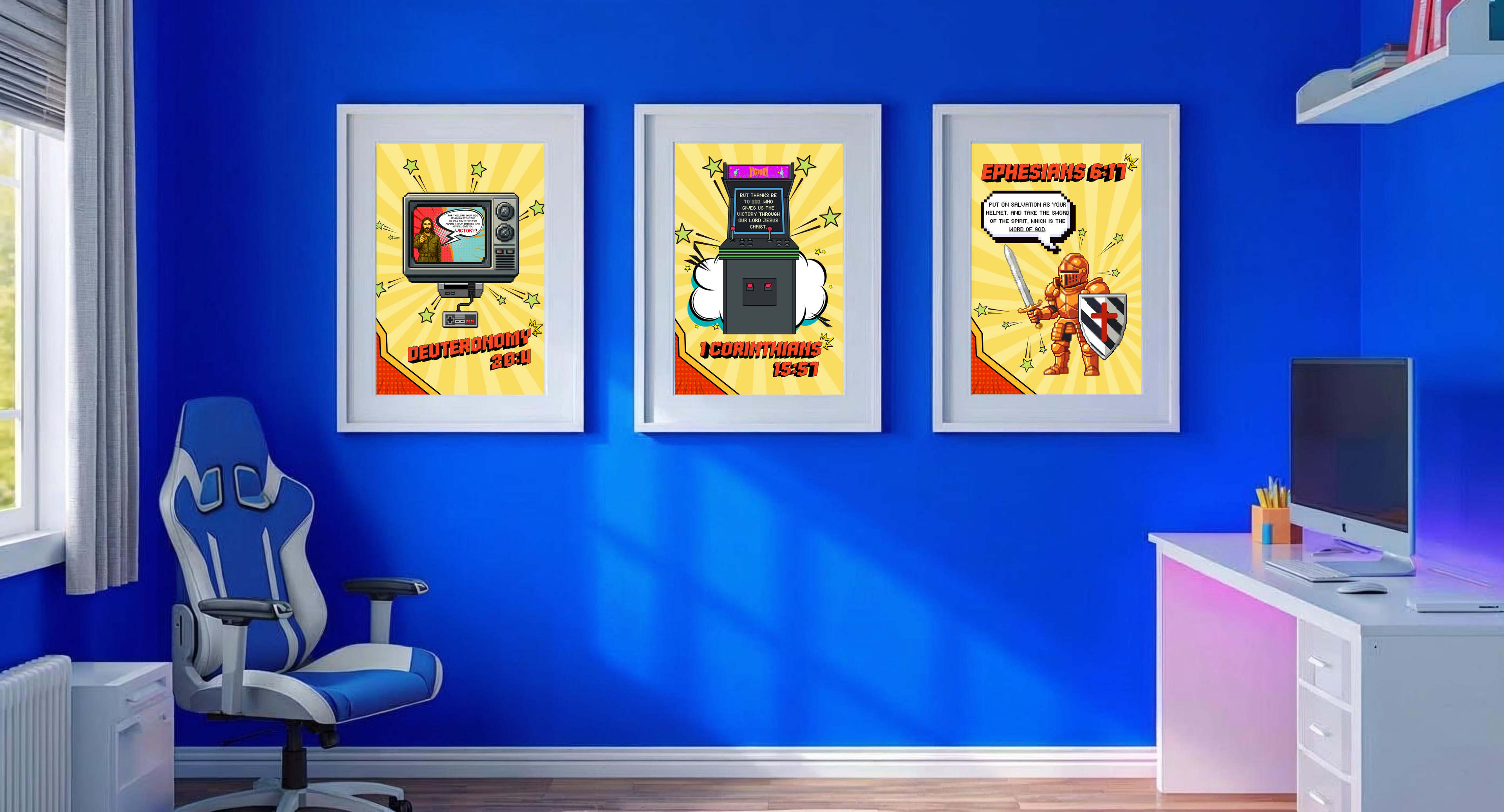 VICTORY Gamer Art Pack
